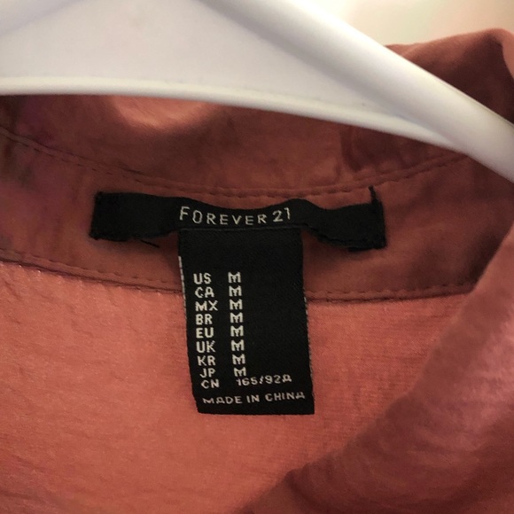 FOREVER 21 button down. - Picture 2 of 2